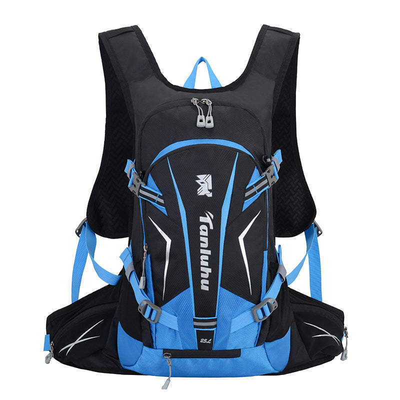 25L Sport Cycling Bag Rid Backpack For Bicycle Women Men Bike Outdoor Running Hiking Black Reflective Cycling Backpack-5