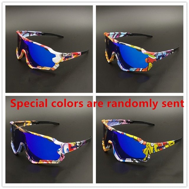 Brand Polarized Mountain Bike Sports Bicycle Cycling Sunglasses Gafas Ciclismo MTB Cycling Glasses Eyewear Sunglasses-16