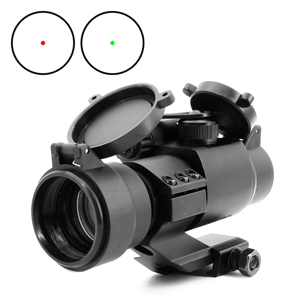 Airsoft M2/M4 M68 Red Dot Reflex Sight Hunting Scope 4MOA With Flip-up Lens Covers MK18 Mount Full Origianl Markings