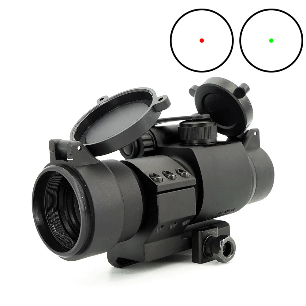 Airsoft M2/M4 M68 Red Dot Reflex Sight Hunting Scope 4MOA With Flip-up Lens Covers MK18 Mount Full Origianl Markings