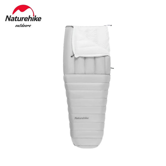Naturehike Sleeping Bag Winter Lightweight white duck down Sleeping Bag Ultralight Waterproof Hiking Camping Sleeping Bag Quilt