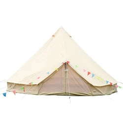 Custom glamping camping 3M 4M 5M 6m 7m waterproof cotton canvas bell tent