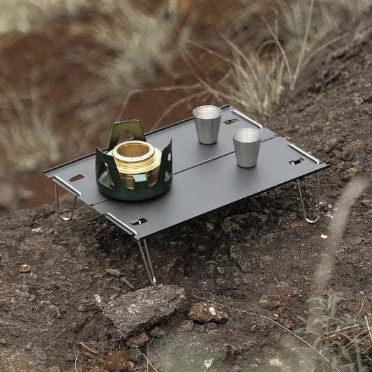 Camping Portable Foldable Table Small Coffee Tables Ultralight Outdoor Hiking Picnic Table MDF Mini Folding Table New-0