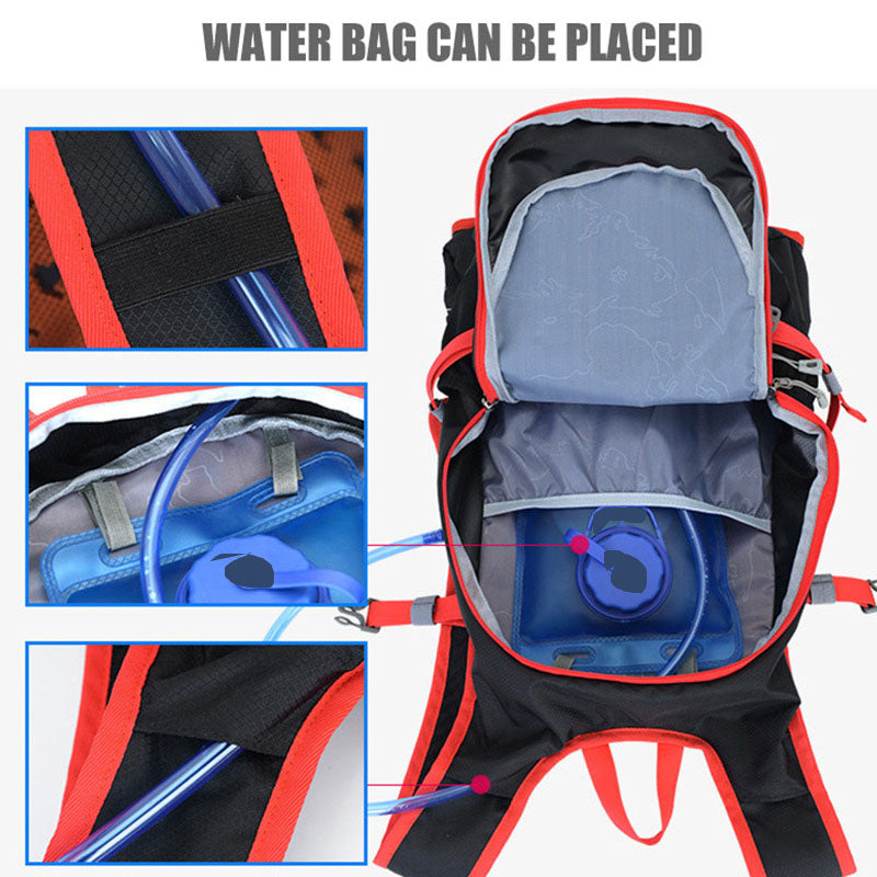 25L Sport Cycling Bag Rid Backpack For Bicycle Women Men Bike Outdoor Running Hiking Black Reflective Cycling Backpack-2