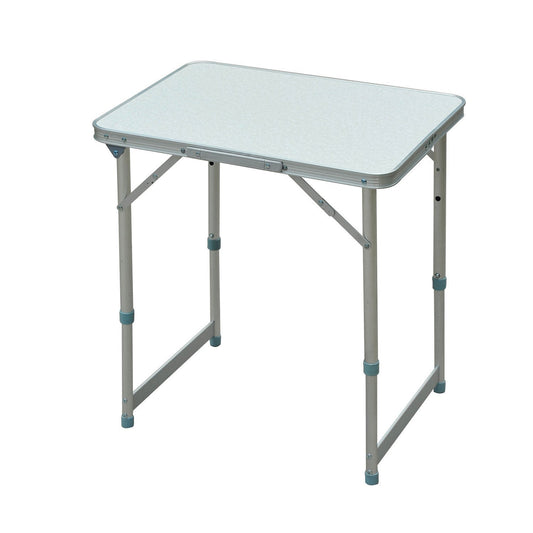 Garden Outdoor Camping Table Portable Folding Picnic Table-Silver-0