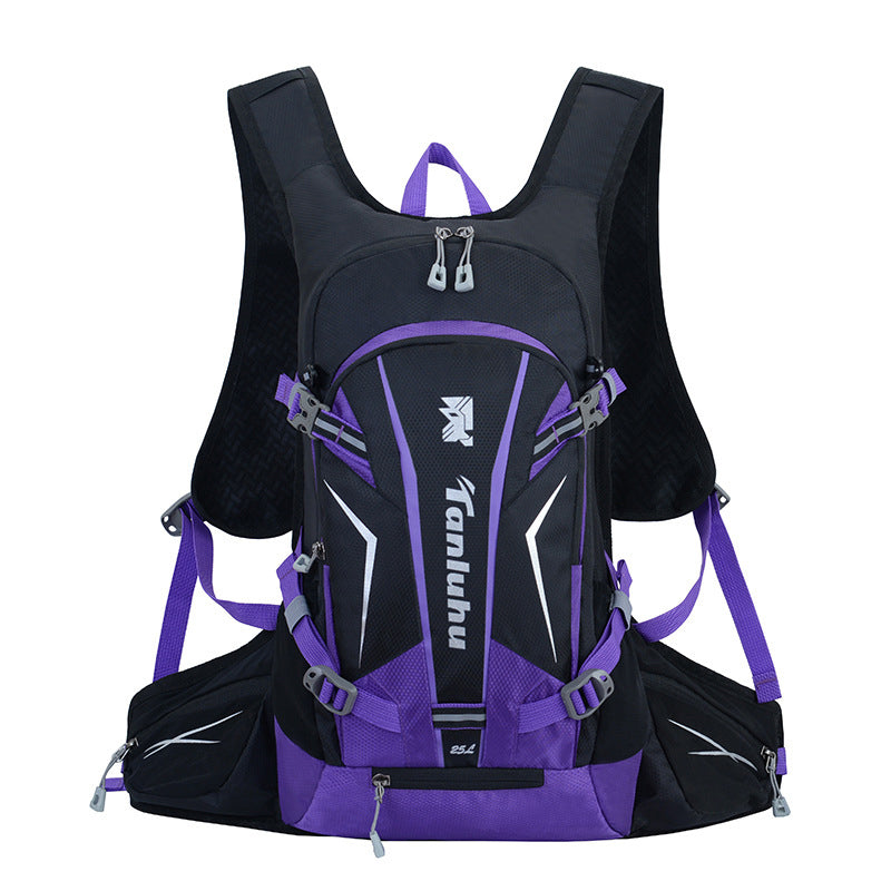 25L Sport Cycling Bag Rid Backpack For Bicycle Women Men Bike Outdoor Running Hiking Black Reflective Cycling Backpack-7