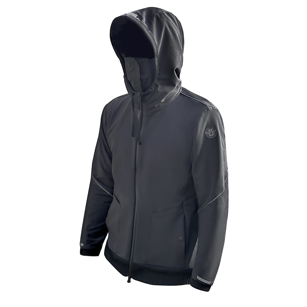 HOMI TheHood Tech Hoodie - fully zipped hoodie-0