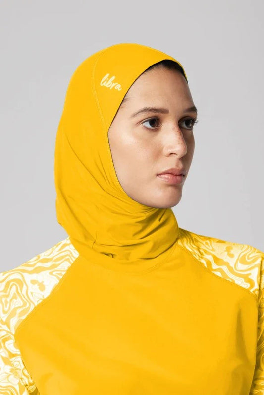 Ultra-Fit Swim Hijab - Mango Yellow-0