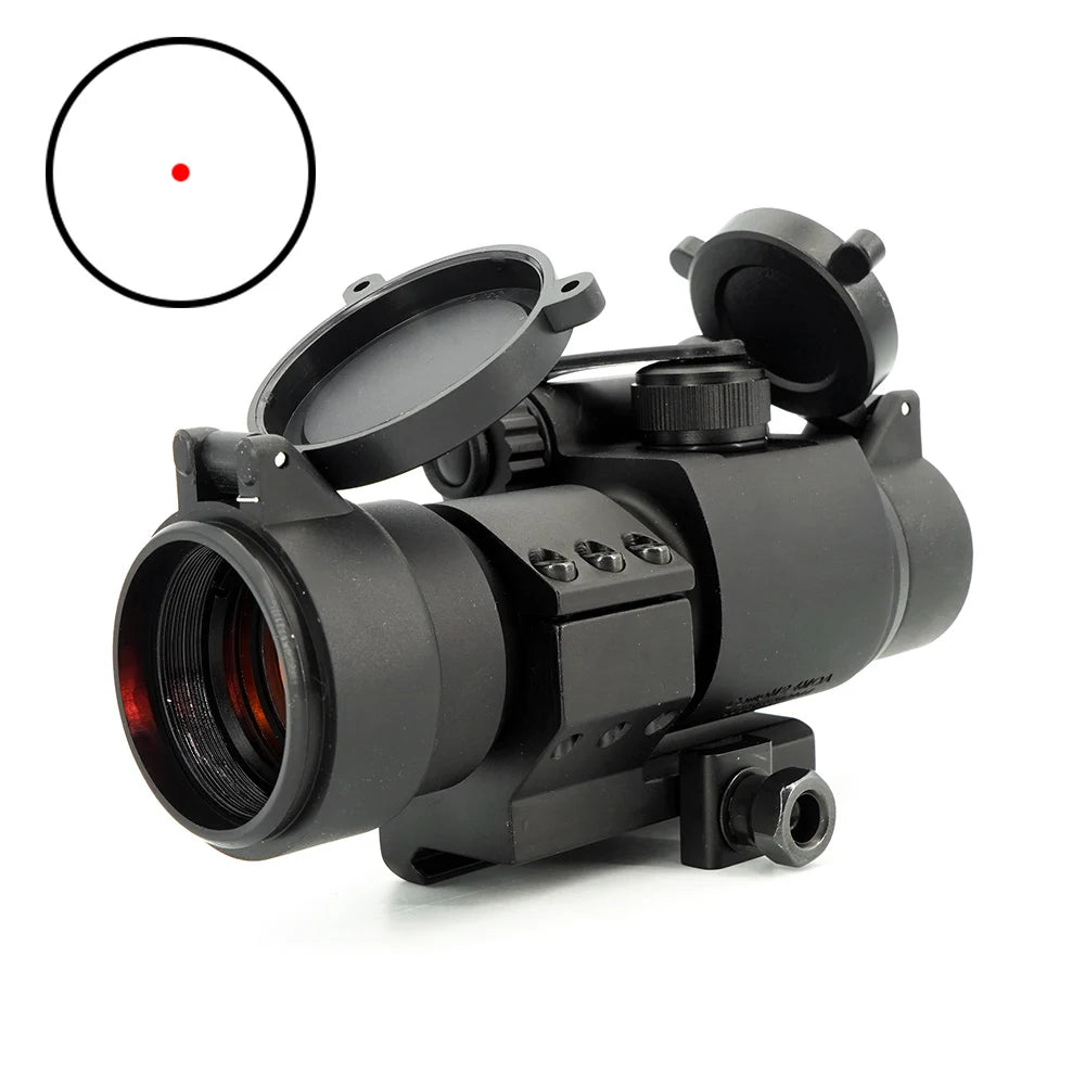 Airsoft M2/M4 M68 Red Dot Reflex Sight Hunting Scope 4MOA With Flip-up Lens Covers MK18 Mount Full Origianl Markings