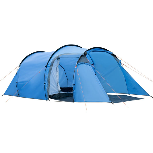 2-3 Man Tunnel Tents w/ Vestibule Camping Tent Porch Air Vents Rainfly Weather-Resistant Shelter Fishing Hiking Festival Shelter Home-0