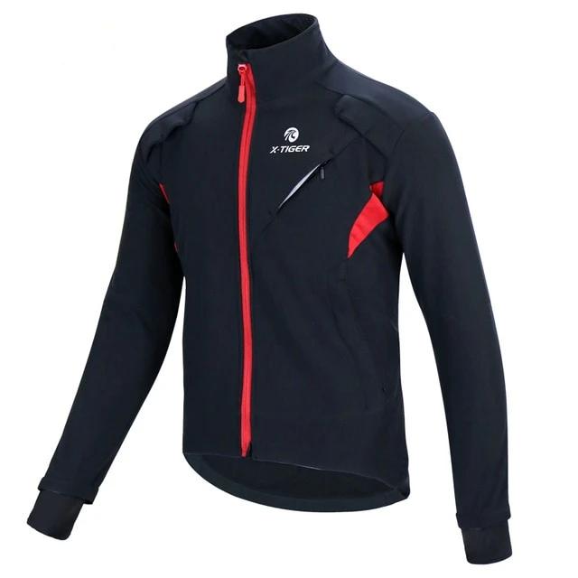 Winter Fleece Thermal Coat  Autumn Warm Up Bicycle Clothing-1