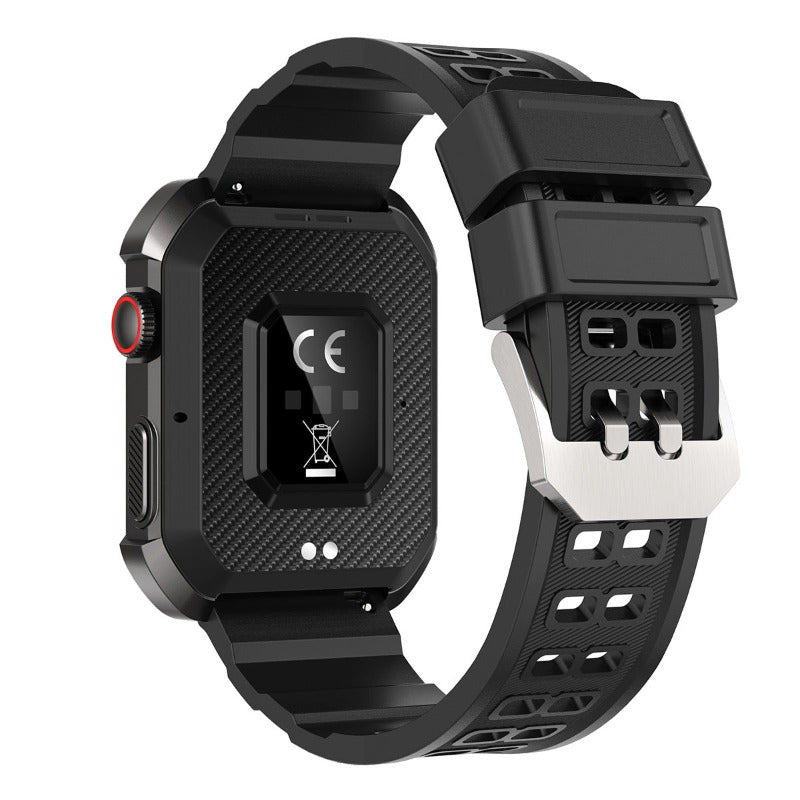 Military Smart Watch for Men Outdoor Tactical Smartwatch, ip69K Waterproof Rugged Bluetooth Dail Calls Speaker-4