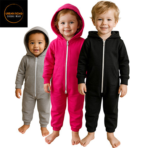 Toddlers Unisex Plain Onesies-0